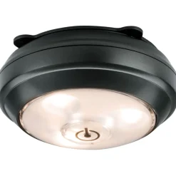 LED-kalustevalaisin Paulmann Batterie ButtonLED, 88mm, 70lm, 3000K, himmennettävä, antrasiitti
