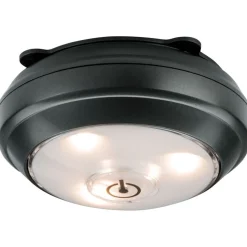 LED-kalustevalaisin Paulmann Batterie ButtonLED, 88mm, 70lm, 3000K, himmennettävä, antrasiitti