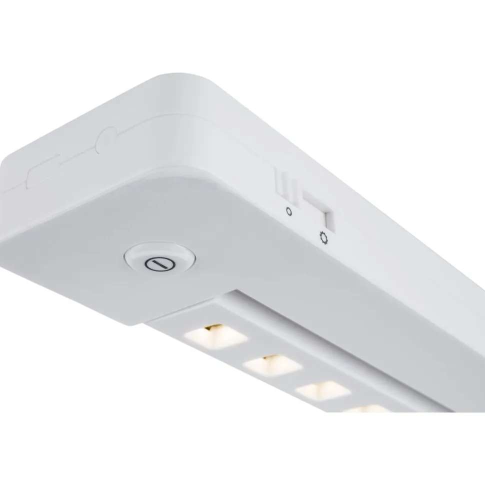 LED-kalustevalaisin Paulmann Batterie SmartLight, 250x55mm, 140lm, 3000K, himmennettävä, mattakromi