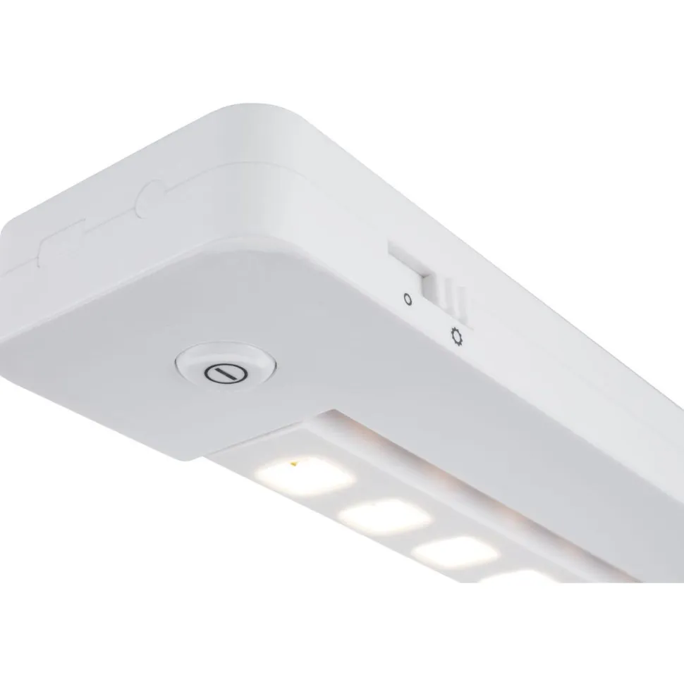 LED-kalustevalaisin Paulmann Batterie SmartLight, 250x55mm, 140lm, 3000K, himmennettävä, mattakromi