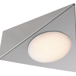 LED-kalustevalaisin Paulmann Clever Connect Trigo, 3kpl, säädettävä värilämpötila, harjattu nikkeli