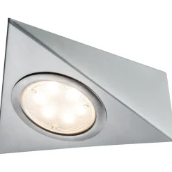 LED-kalustevalaisin Paulmann, 3kpl, 2.8W, 14x11cm, 170lm, harjattu rauta
