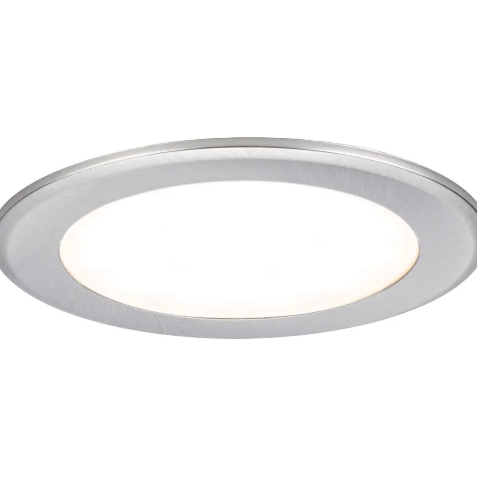 LED-kalustevalaisin Paulmann Ø65mm 3000K upotettava 2.5W 180lm kromi, 3kpl/pkt