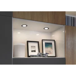 LED-kalustevalaisin Paulmann Ø65mm 3000K upotettava 2.5W 180lm kromi, 3kpl/pkt