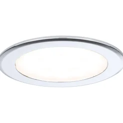 LED-kalustevalaisin Paulmann Ø65mm 3000K upotettava 2.5W 180lm kromi, 3kpl/pkt