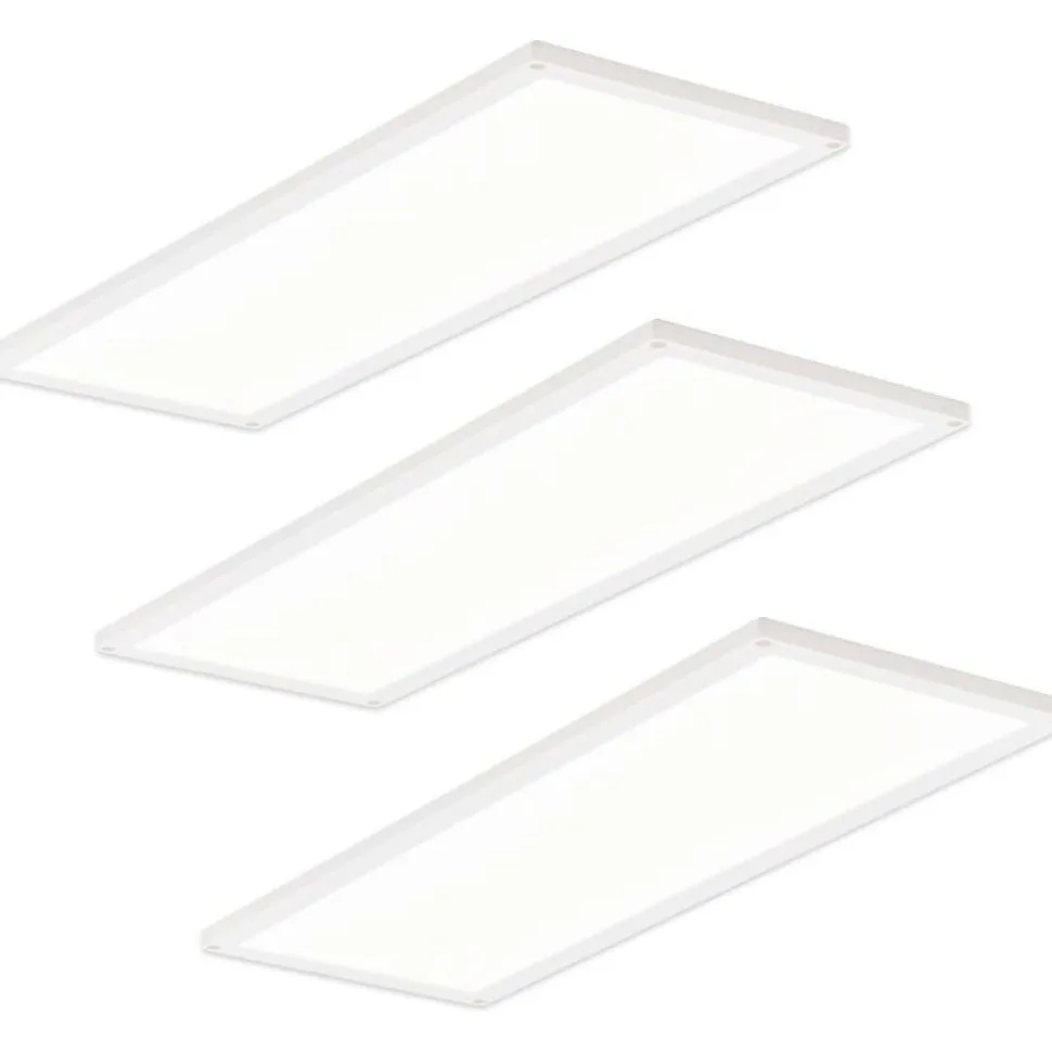 LED-kalustevalaisinsetti Limente LED-Flat 22 3x7.6 W valkoinen