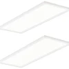 LED-kalustevalaisinsetti Limente LED-Flat 22 2x7.6 W valkoinen