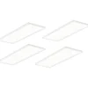 LED-kalustevalaisinsetti Limente LED-Flat 22 4x7.6 W valkoinen