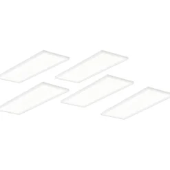 LED-kalustevalaisinsetti Limente LED-Flat 22 5x7.6 W valkoinen