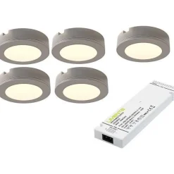 LED-kalustevalaisinsetti Limente LED-LENOX, 1x4W, 3000K, valkoinen