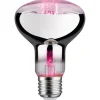 LED-kasvilamppu Paulmann Grow Green Edition Reflector, E27, R80, 200lm, 6.5W, 1300K, hopea