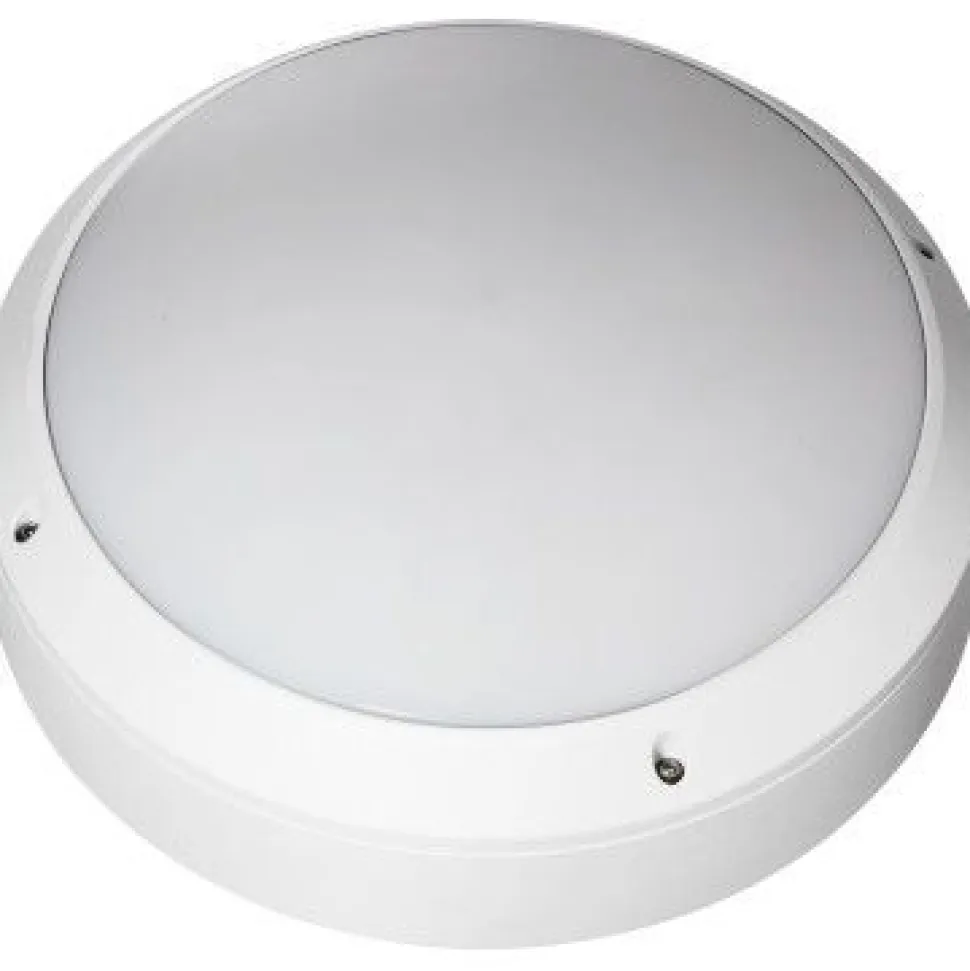 LED-katto/seinävalaisin Ensto Forte FO265.14V/3K IP65 14W/830 ulkokäyttöön