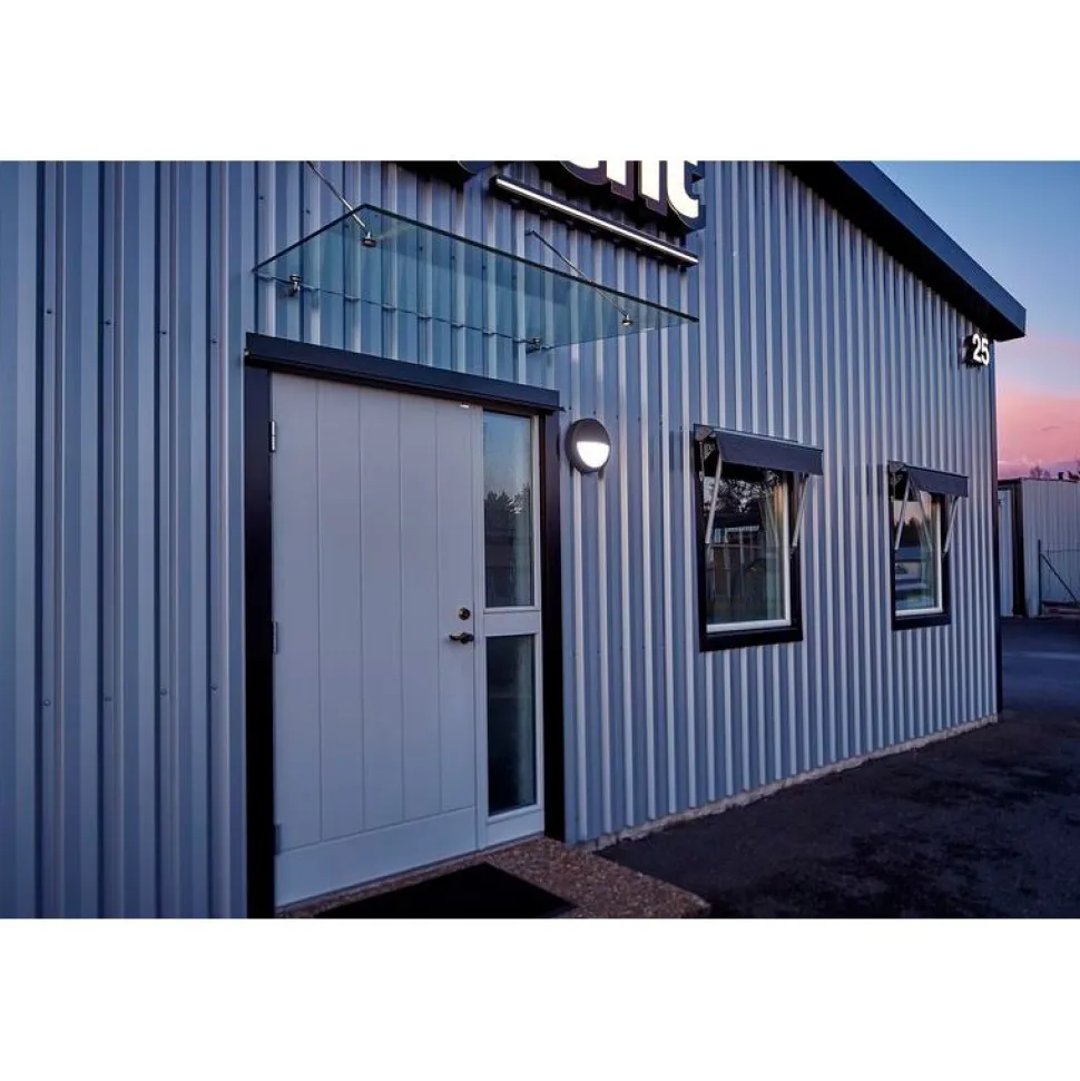 LED-katto/seinävalaisin Hide-a-lite Moon Public Eye antrasiitti IK10