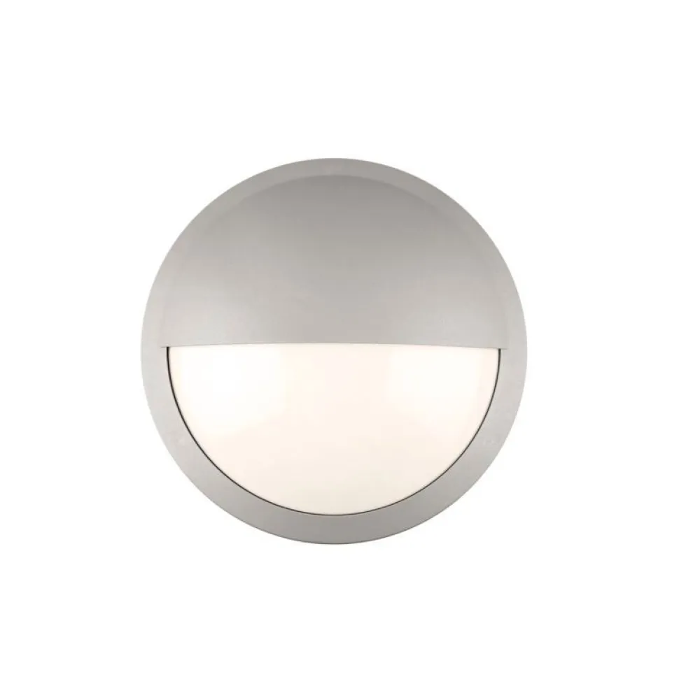 LED-katto/seinävalaisin Hide-a-lite Moon Public Eye harmaa IK10