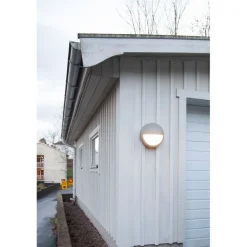 LED-katto/seinävalaisin Hide-a-lite Moon Public Eye harmaa IK10