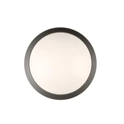 LED-katto/seinävalaisin Hide-a-lite Moon Public Round antrasiitti IK10