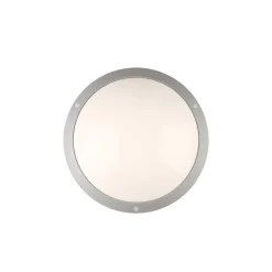 LED-katto/seinävalaisin Hide-a-lite Moon Public Round harmaa IK10
