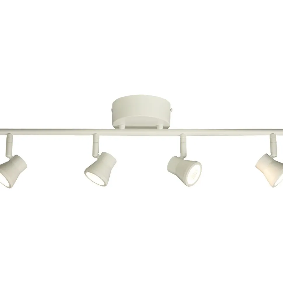 LED-kattospotti Aneta Lighting Pluto 4-osainen, musta