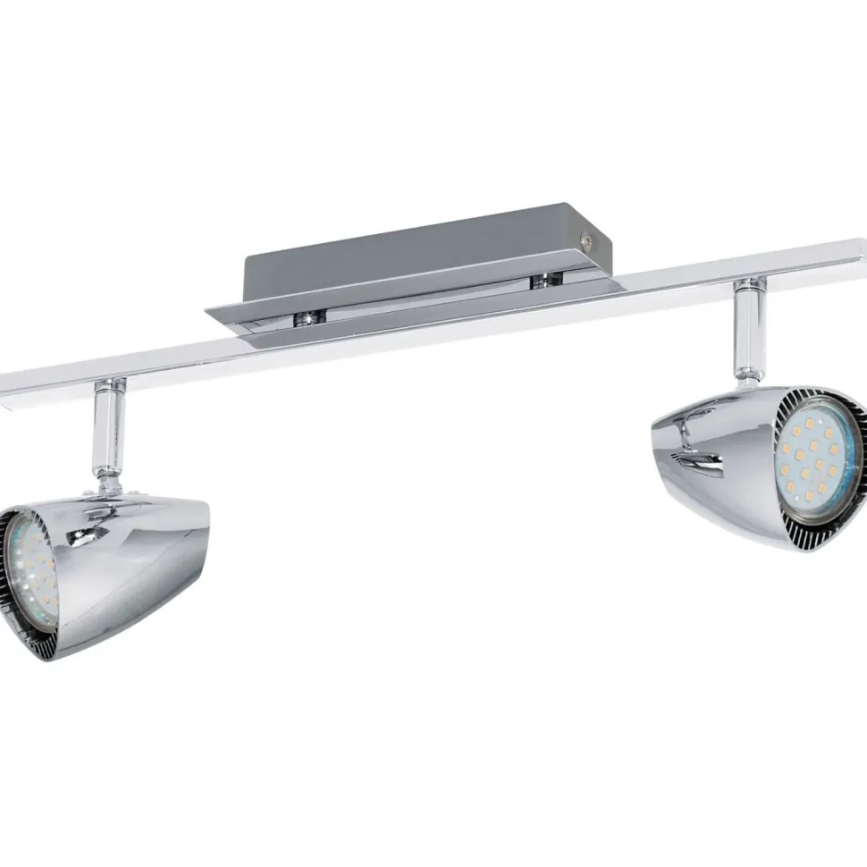 LED-kattospotti Corbera 2x3W 2-osainen kromi