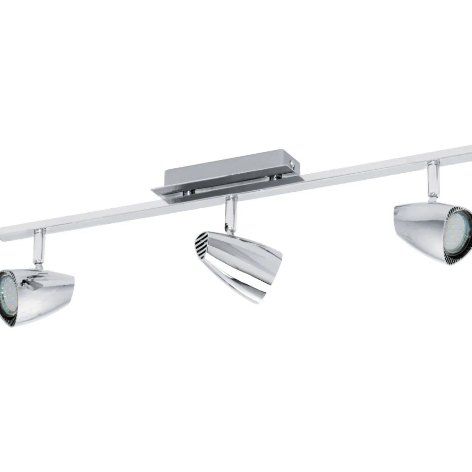 LED-kattospotti Corbera 3x3W 3-osainen kromi