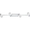 LED-kattospotti Davida 780x70 mm 4-osainen valkoinen/kromi