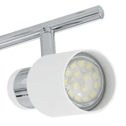 LED-kattospotti Davida 580x70 mm 3-osainen valkoinen/kromi