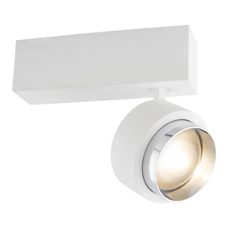 LED-kattospotti Globo Christine 19x9,7cm 10W valkoinen