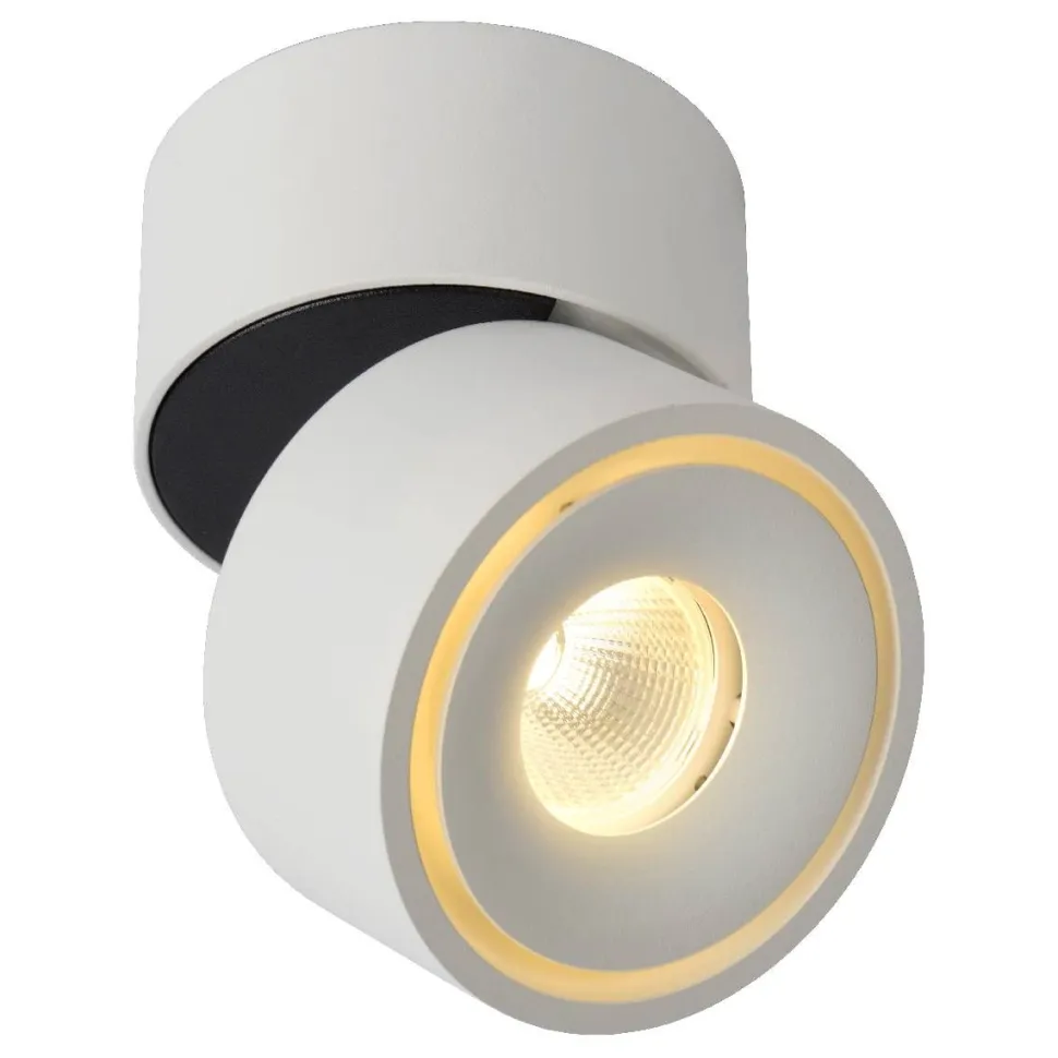 LED-kattospotti Lucide Yumiko 78x78mm 8W himmennettävä valkoinen