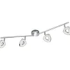 LED-kattospotti Trio Tours 800x140x90 mm kromi