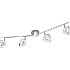LED-kattospotti Trio Tours 800x140x90 mm kromi