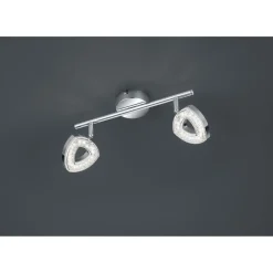 LED-kattospotti Trio Tours 300x130x88 mm kromi