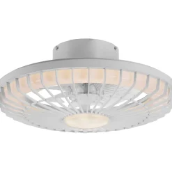 Led-kattotuuletinvalaisin FocusLight Milano Led Ø48cm, 2800lm, musta