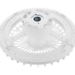 Led-kattotuuletinvalaisin FocusLight Milano Led Ø48cm, 2800lm, musta