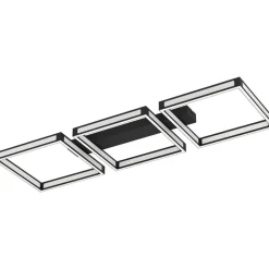 LED-Kattovalaisin Eglo Altaflor 3-osainen 100x31,5cm musta