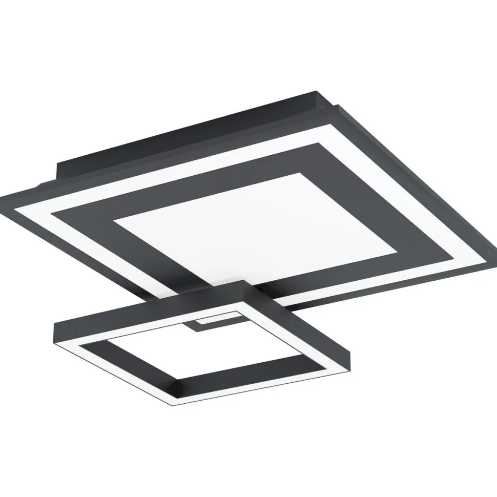 LED-Kattovalaisin Eglo connect.z Savatarila-Z 45x45cm 21.6W RGBW valkoinen