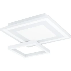 LED-Kattovalaisin Eglo connect.z Savatarila-Z 45x45cm 21.6W RGBW valkoinen