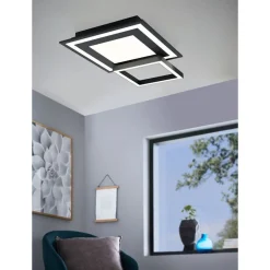 LED-Kattovalaisin Eglo connect.z Savatarila-Z 45x45cm 21.6W RGBW valkoinen