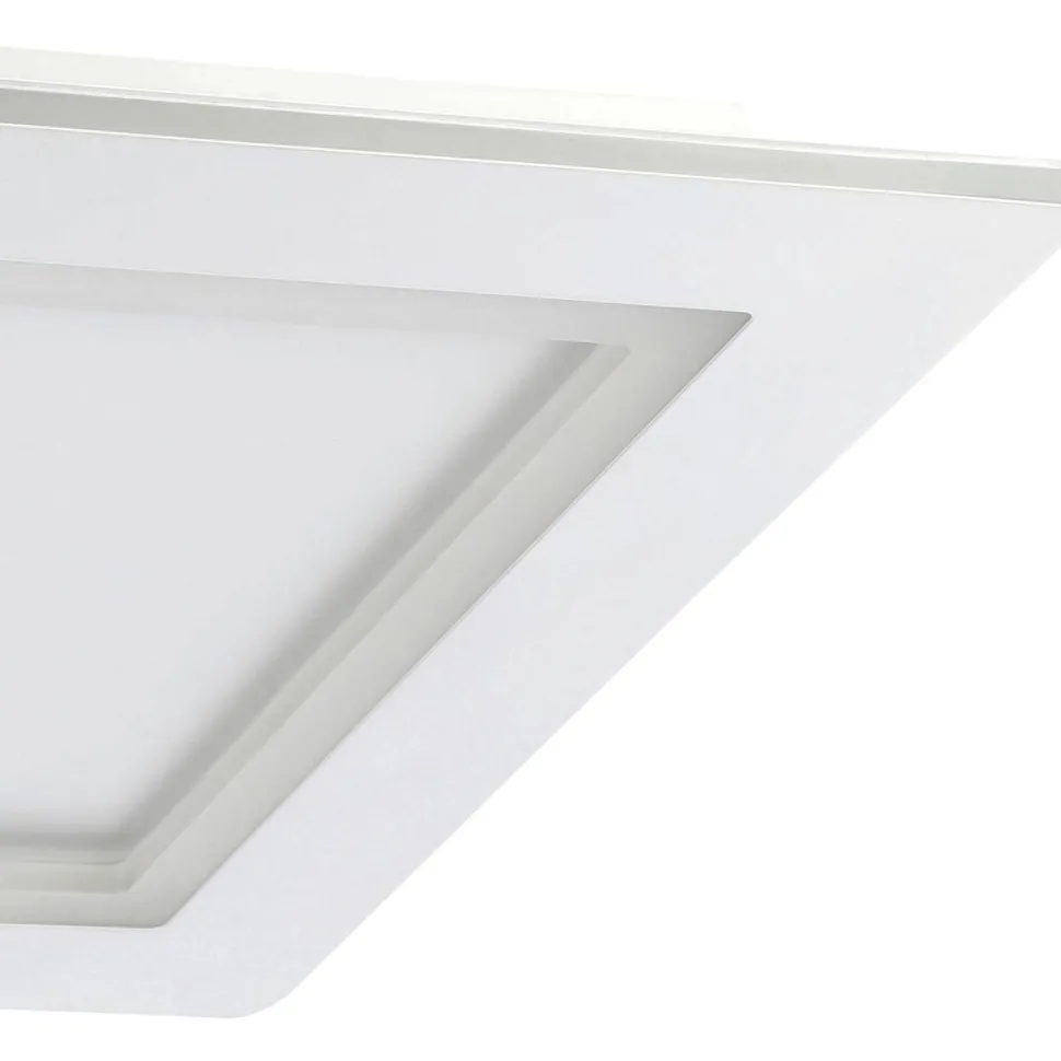 LED-Kattovalaisin Eglo connect.z Padrogiano-z 27.9W 45x45cm RGBW valkoinen