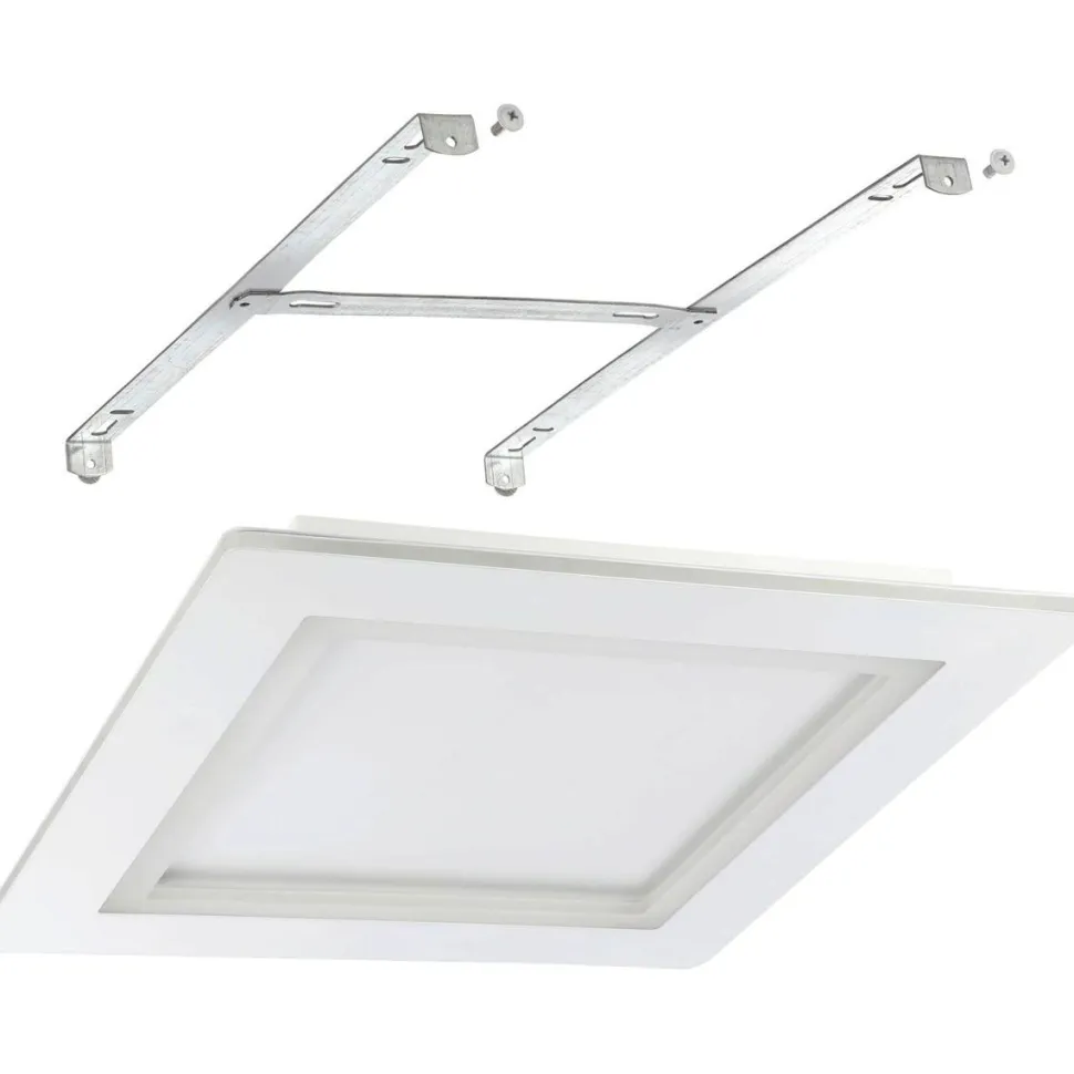 LED-Kattovalaisin Eglo connect.z Padrogiano-z 27.9W 45x45cm RGBW valkoinen