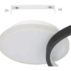 LED-Kattovalaisin Eglo Gafares 15W 40,5x29cm kaukosäädin kulta/valkoinen
