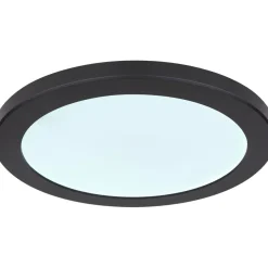 LED-kattovalaisin Globo Lasse Ø13cm, 6W, 3000-6500K, valkoinen
