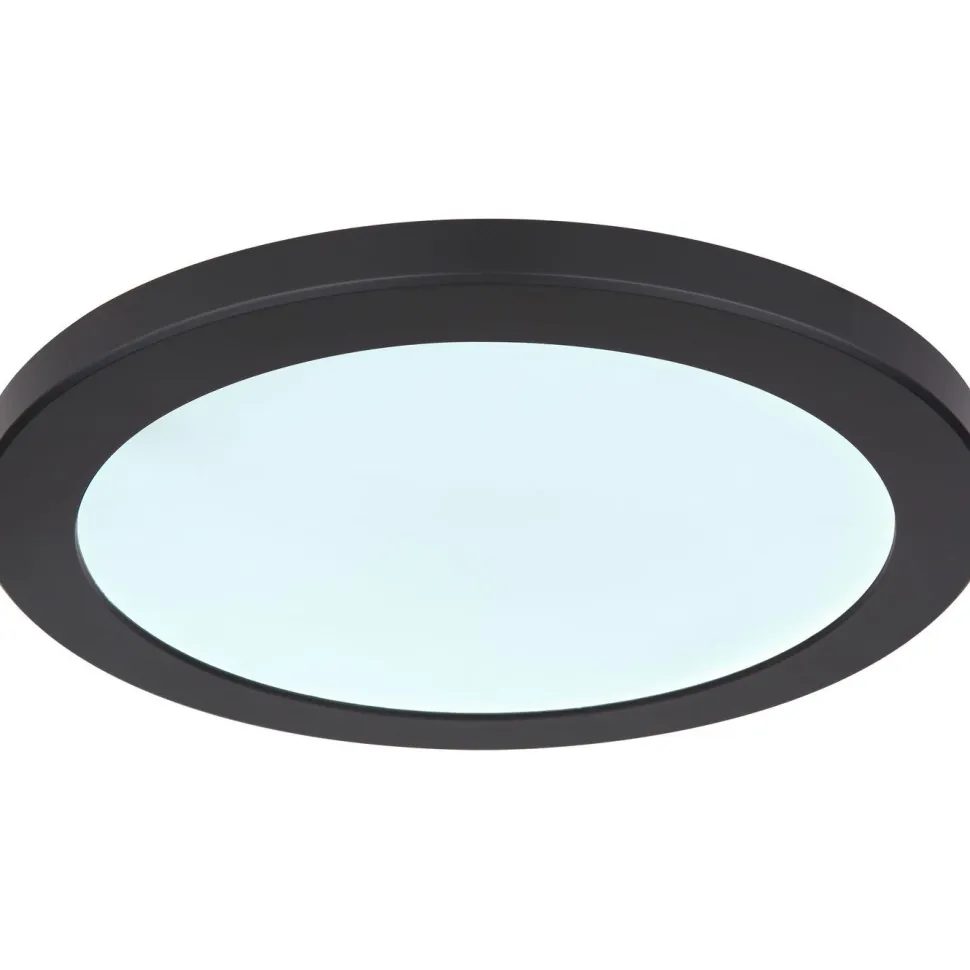 LED-kattovalaisin Globo Lasse Ø13cm, 6W, 3000-6500K, valkoinen