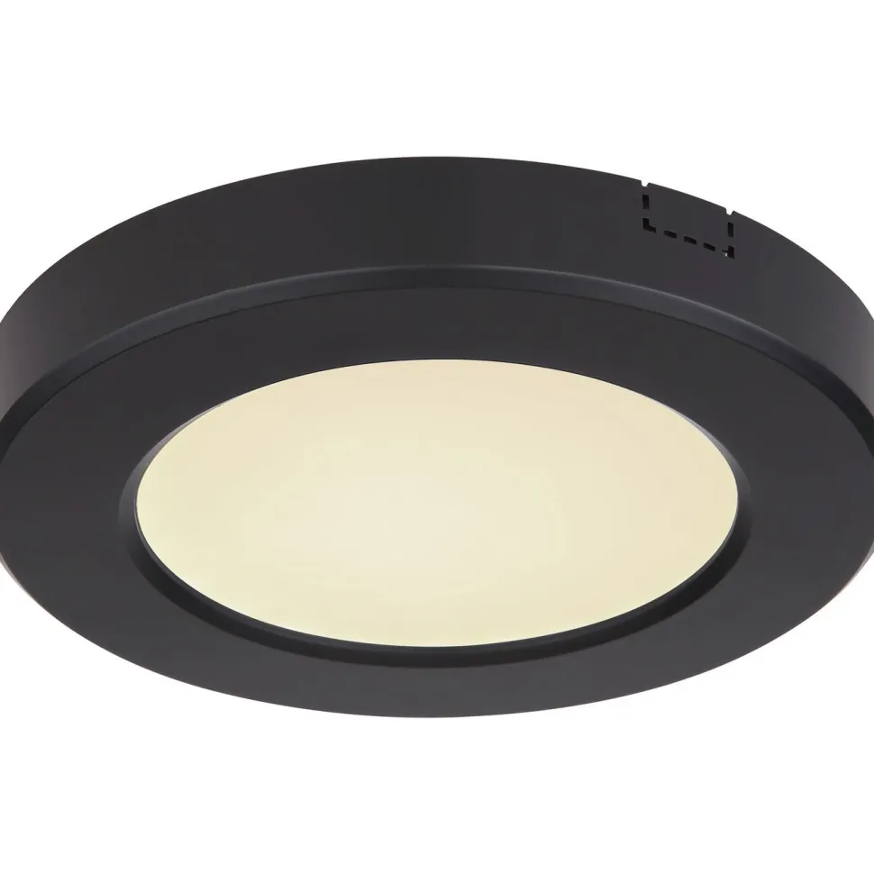 LED-kattovalaisin Globo Lasse Ø13cm, 6W, 3000-6500K, valkoinen
