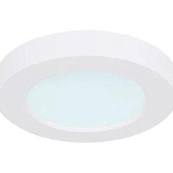 LED-kattovalaisin Globo Lasse Ø13cm, 6W, 3000-6500K, valkoinen