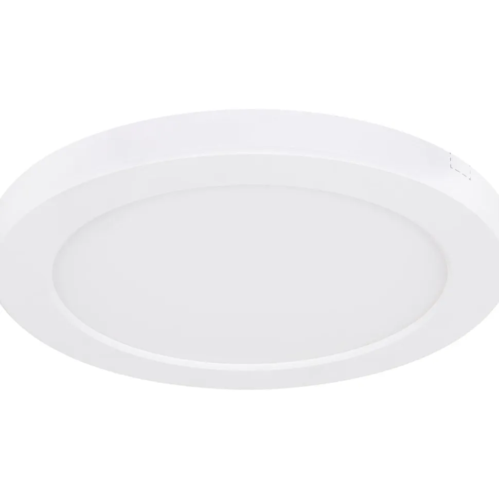 LED-kattovalaisin Globo Lasse Ø13cm, 6W, 3000-6500K, valkoinen