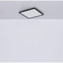 LED-kattovalaisin Globo Sapana IP44 29,4x29,4 cm valkoinen