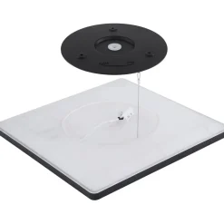 LED-kattovalaisin Globo Sapana IP44 29,4x29,4 cm valkoinen