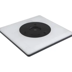LED-kattovalaisin Globo Sapana IP44 29,4x29,4 cm valkoinen
