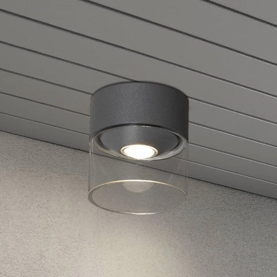 LED-kattovalaisin Konstsmide Varese 6W antrasiitti