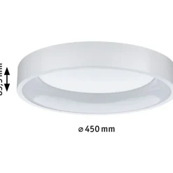 LED-kattovalaisin Paulmann Ardora, 2700K, himmennettävä, valkoinen